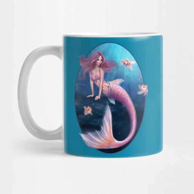 Aurelia Goldfish Mermaid by silverstars